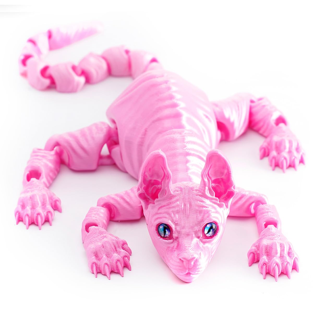 Amazon.com: QINGMIAO 3D Printed Cat, Articulated Toys for Adult